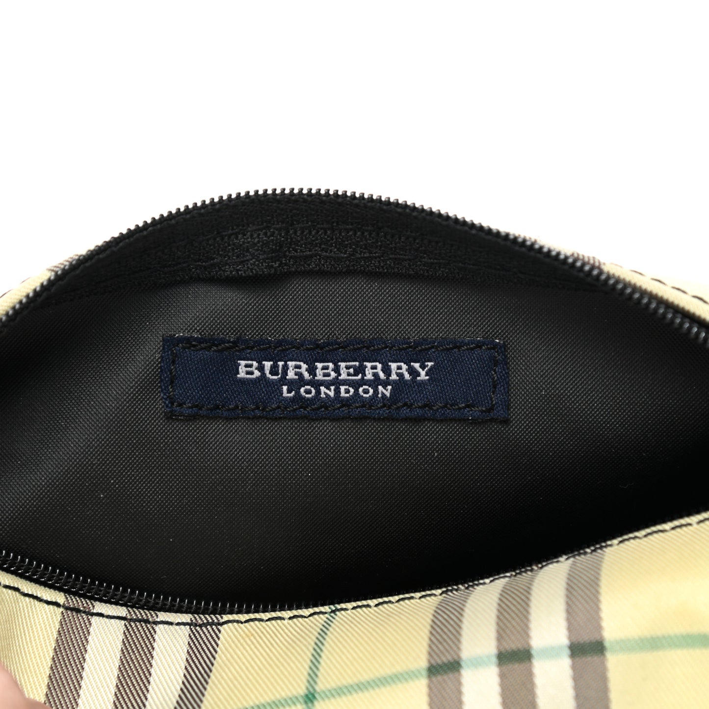 House Check Hand Bag Green Multicolor