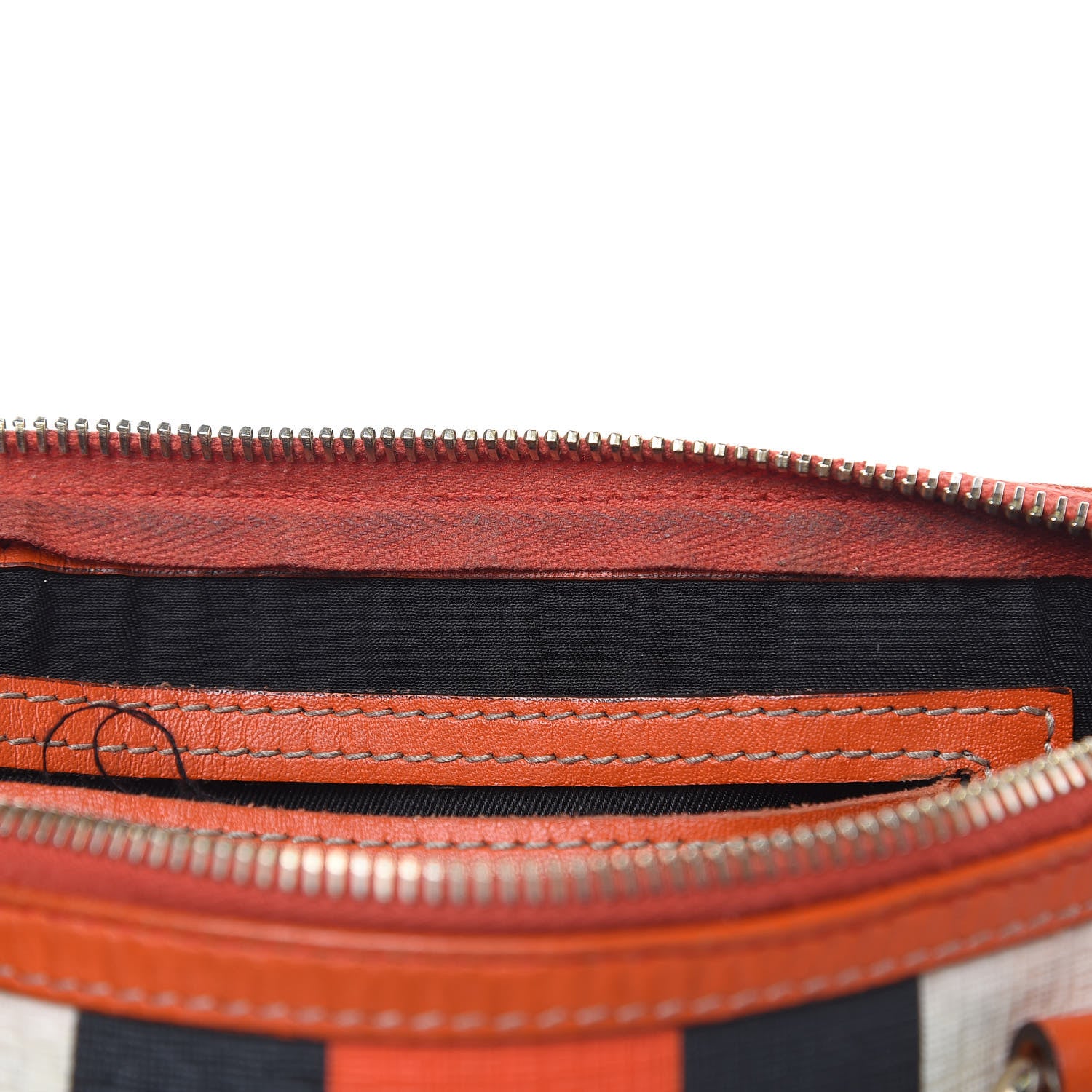Gucci GG Plus Monogram Web Stripe Small Joy Boston Orange 19 of 19