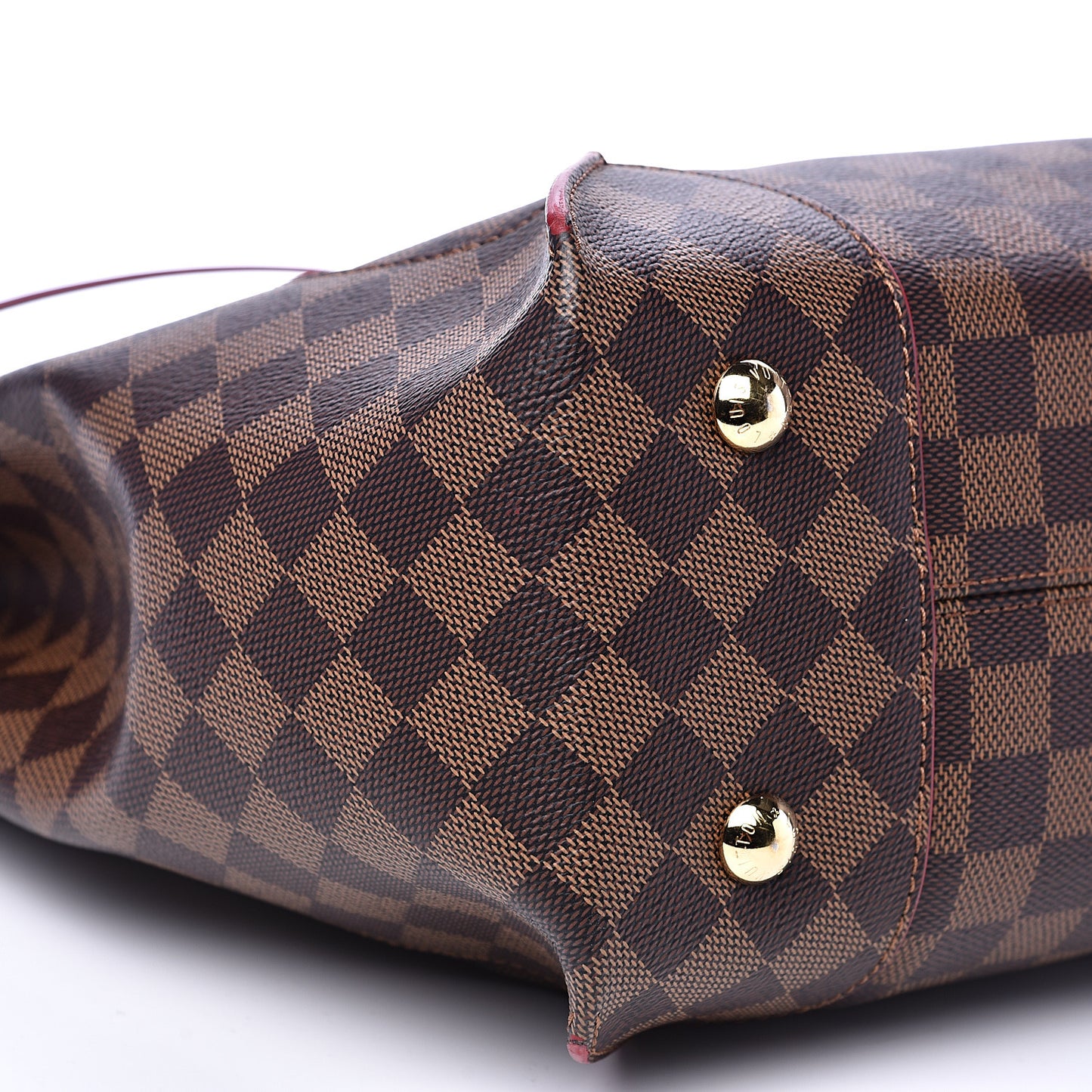 Damier Ebene Caissa Hobo Cherry