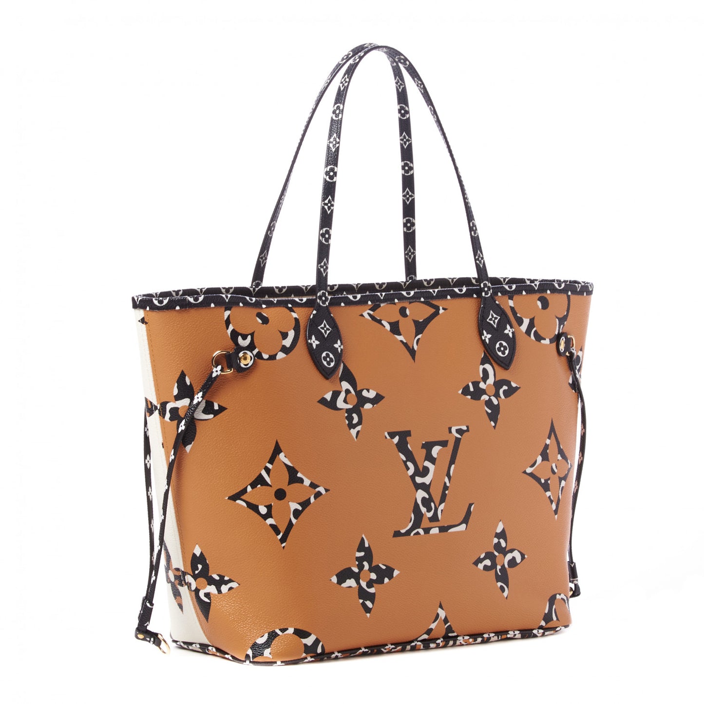 Monogram Giant Jungle Neverfull MM Ivory