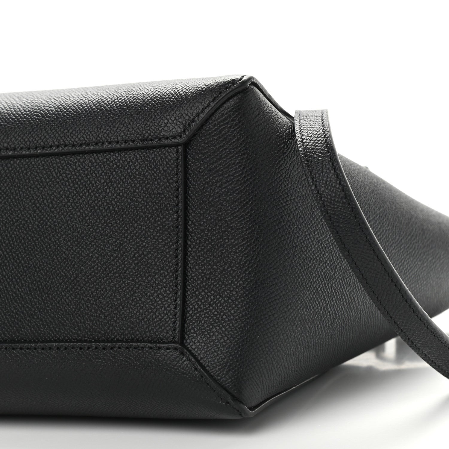Celine Grained Calfskin Micro Belt Bag Black 9 of 9