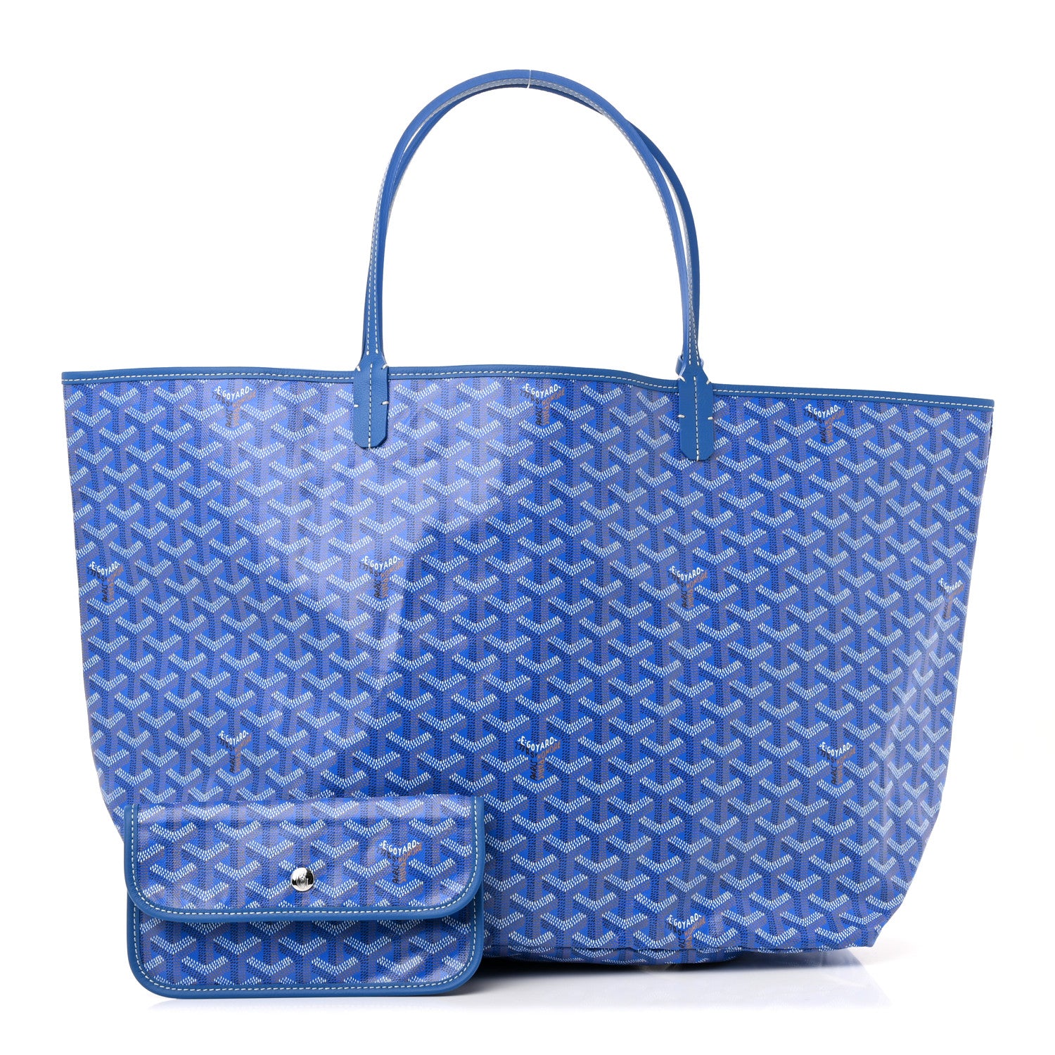 Goyard Goyardine Saint Louis GM Sky Blue 3 of 11