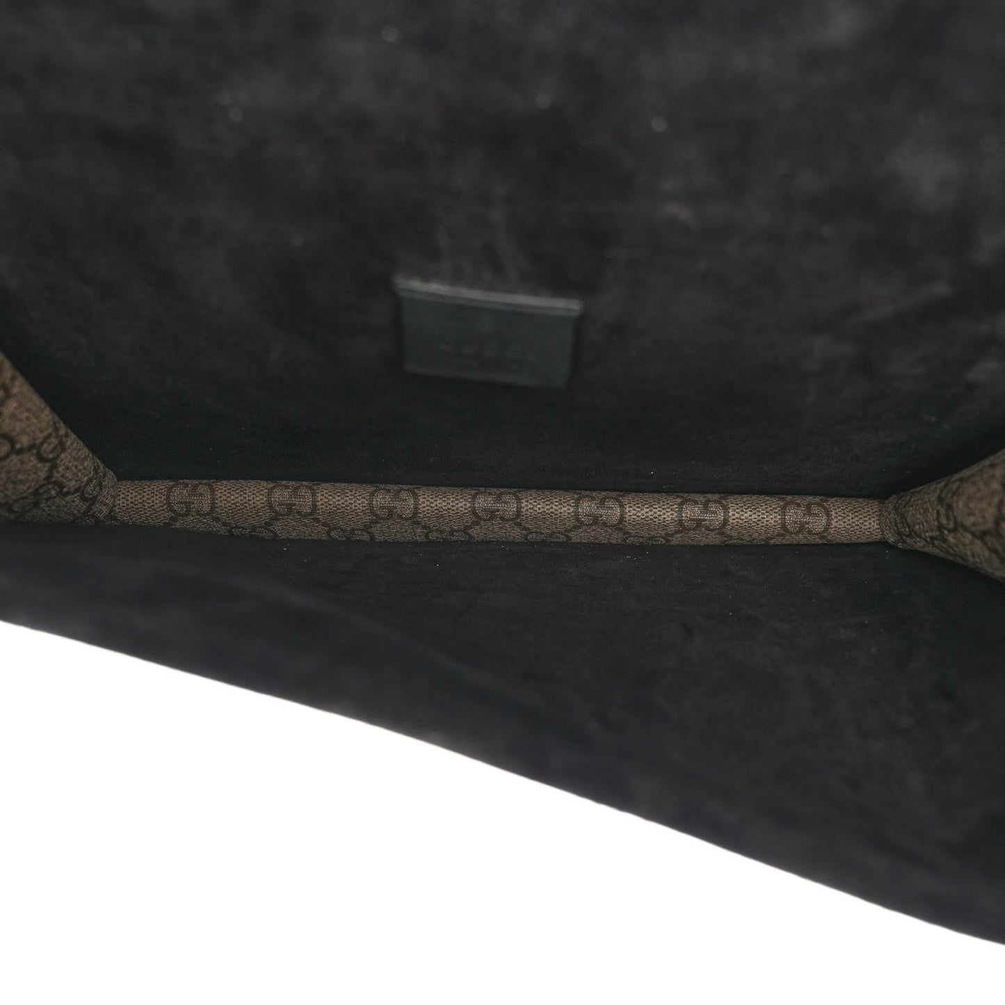 GG Supreme Monogram Dionysus Belt Bag Black