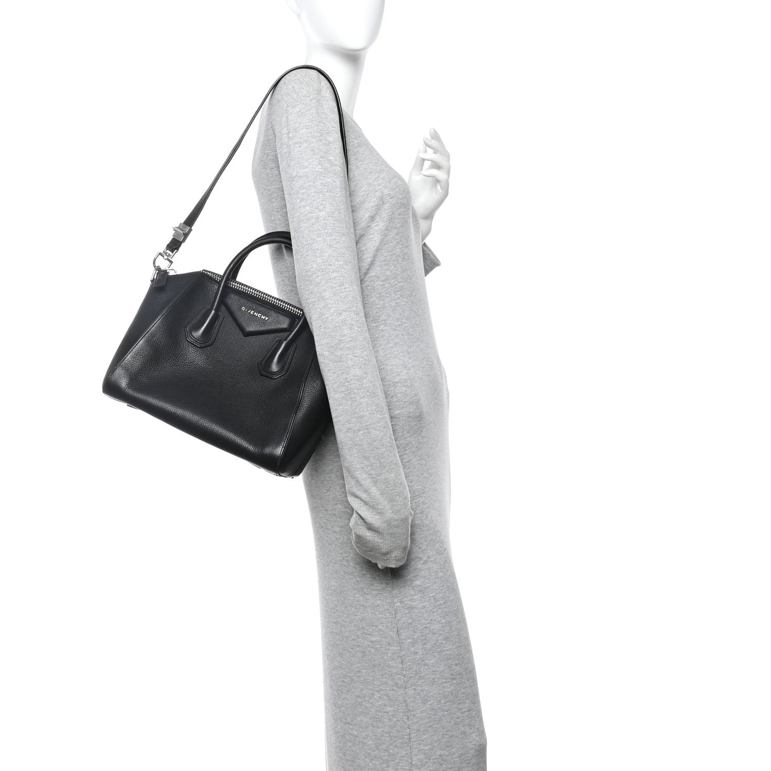 Givenchy Sugar Goatskin Small Antigona Black 2 of 10