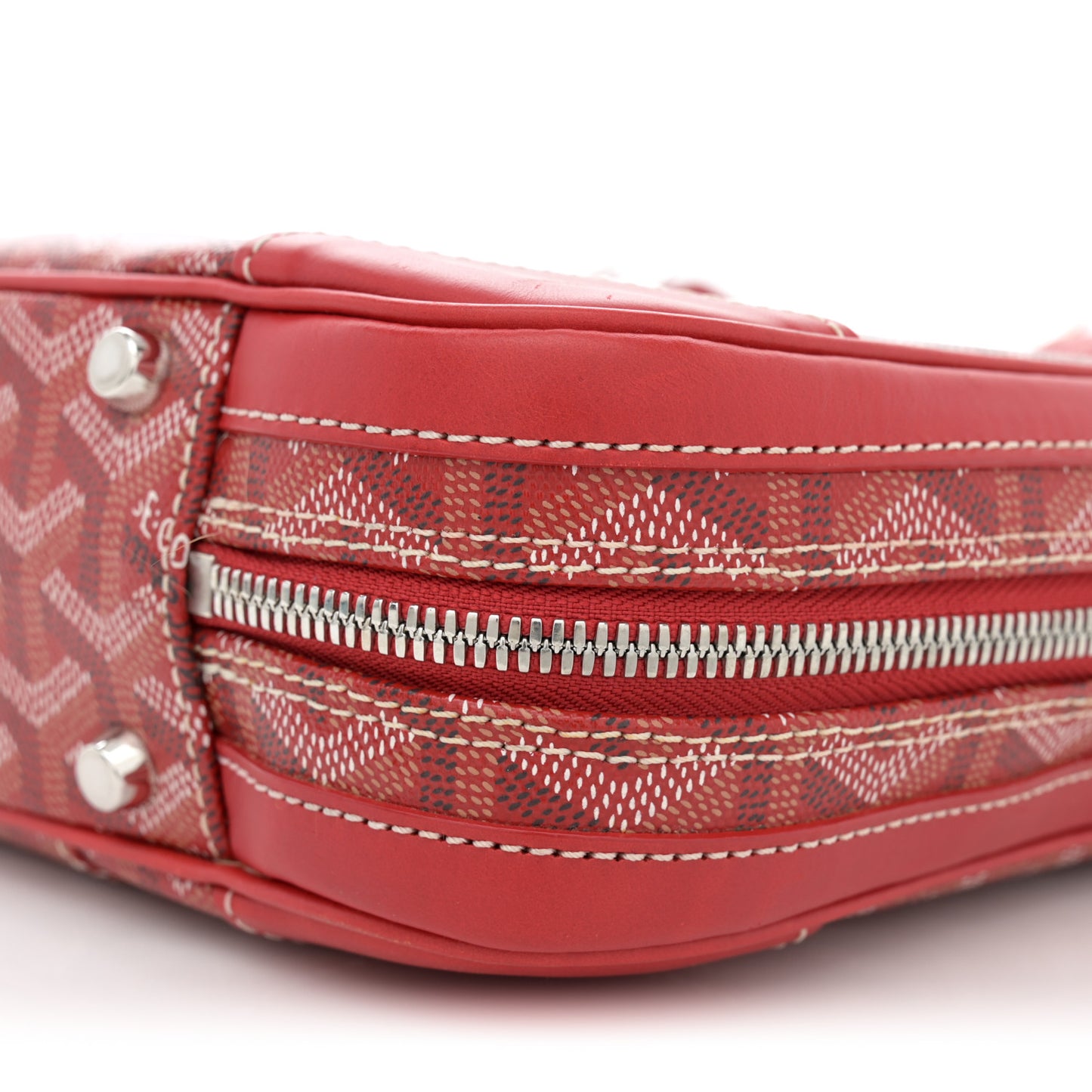Goyardine Ambassade PM Briefcase Red