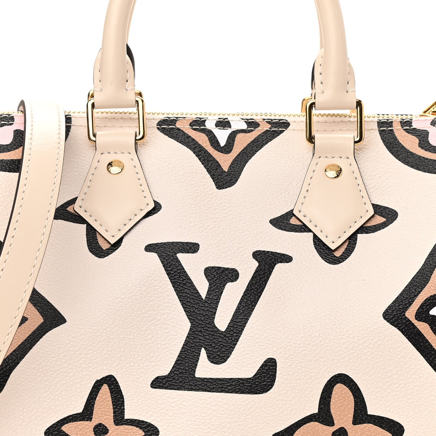Louis Vuitton Monogram Giant Wild At Heart Speedy Bandouliere 25 Creme 6 of 8