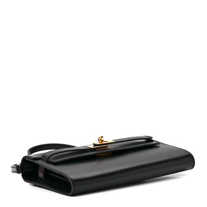 Hermes Box Kelly Wallet To Go Black 4 of 12