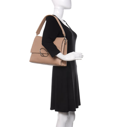 3.1 Phillip Lim Calfskin Oversized Alix Shoulder Bag Beige 3 of 19