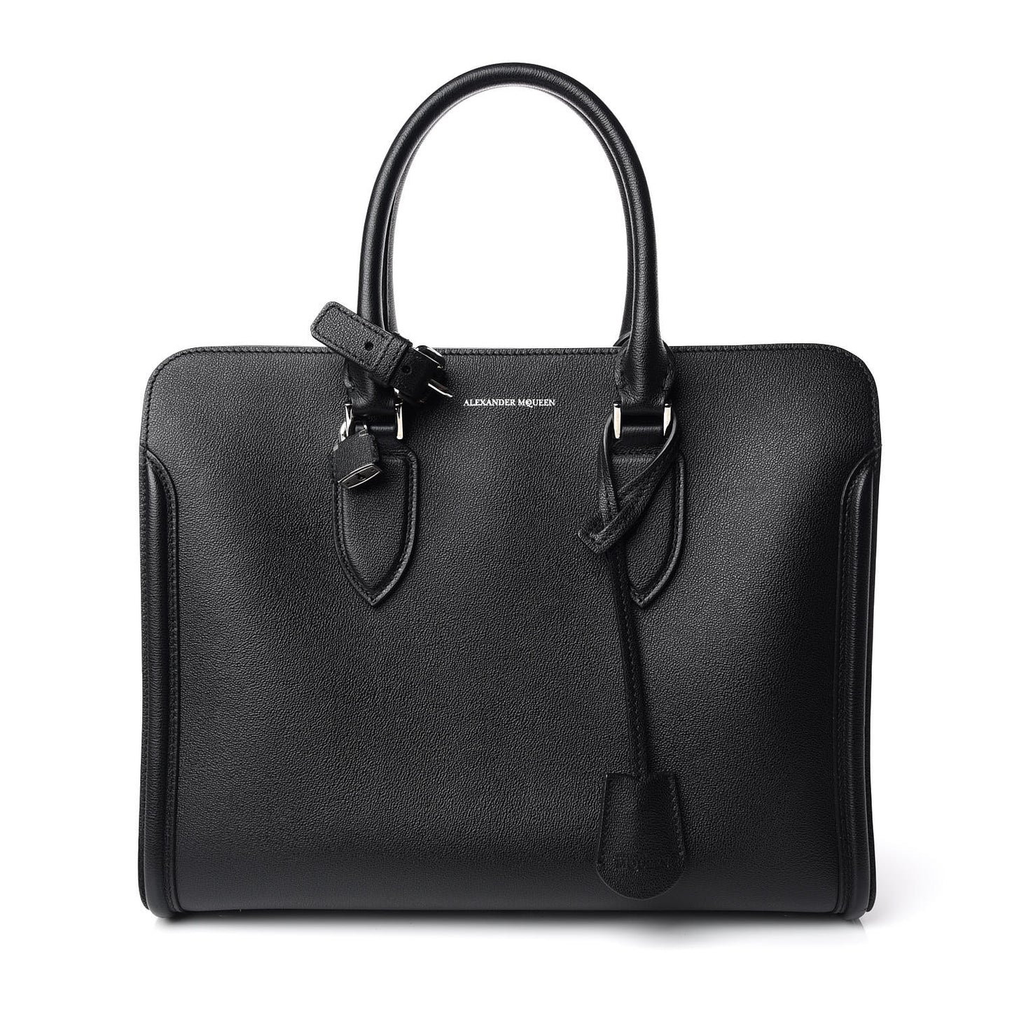 Calfskin Heroine Open Tote Black