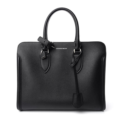 Alexander McQueen Calfskin Heroine Open Tote Black 1 of 14