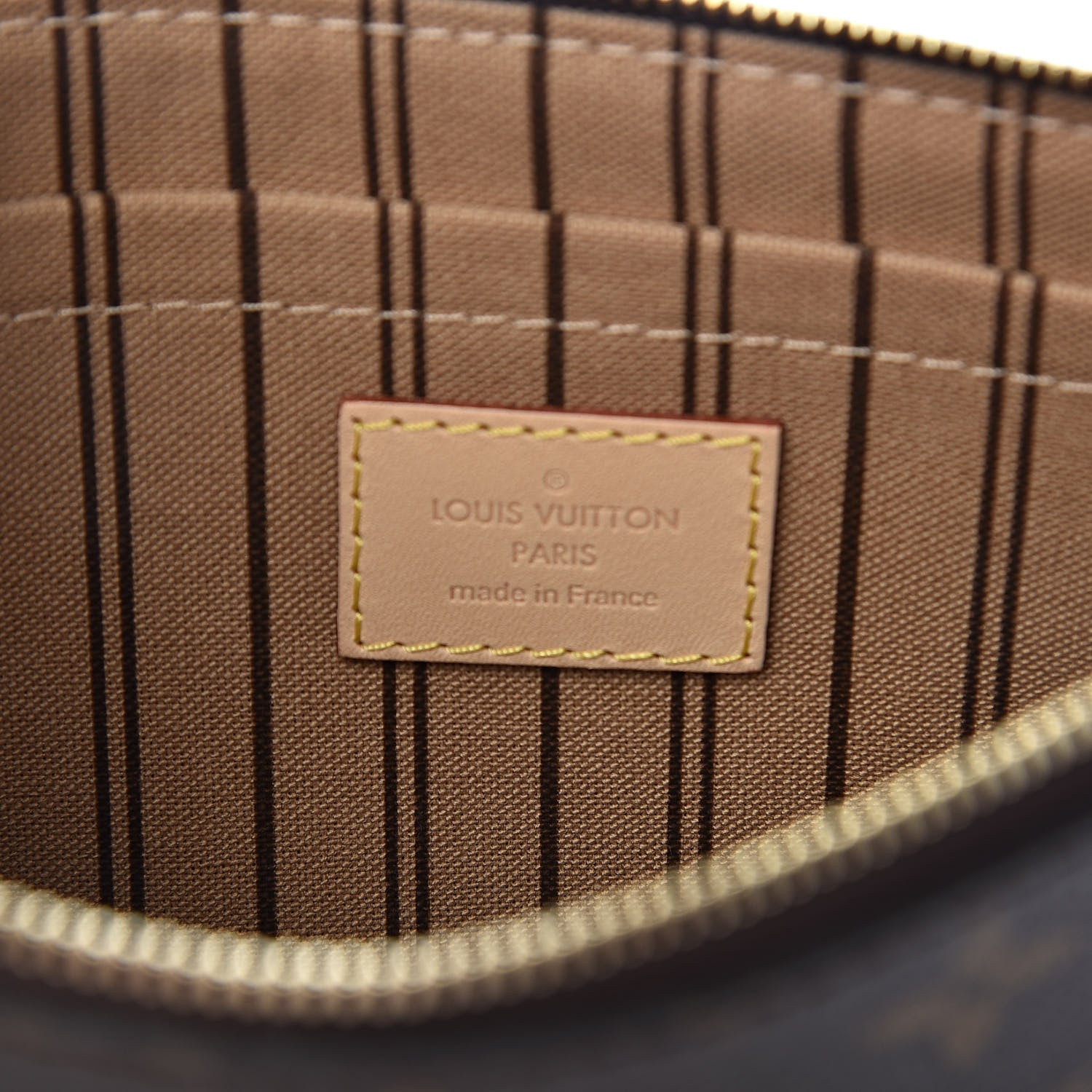 Louis Vuitton Monogram Neverfull MM GM Pochette 6 of 7