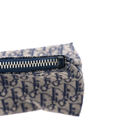 Christian Dior Monogram Pencil Pouch Blue 12 of 13