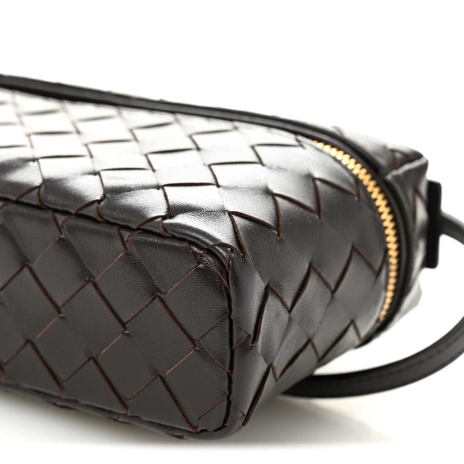 Bottega Veneta Calfskin Intrecciato Bang Bang Vanity Case Fondant 9 of 9