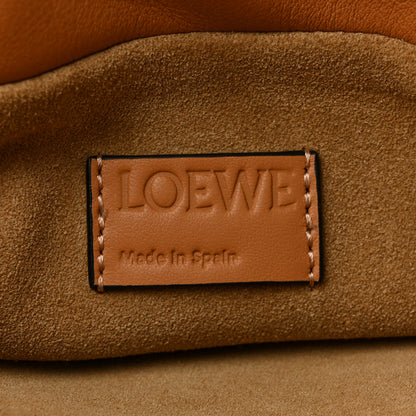 Loewe Nappa Calfskin Medium Flamenco Knot Clutch Warm Desert 9 of 31