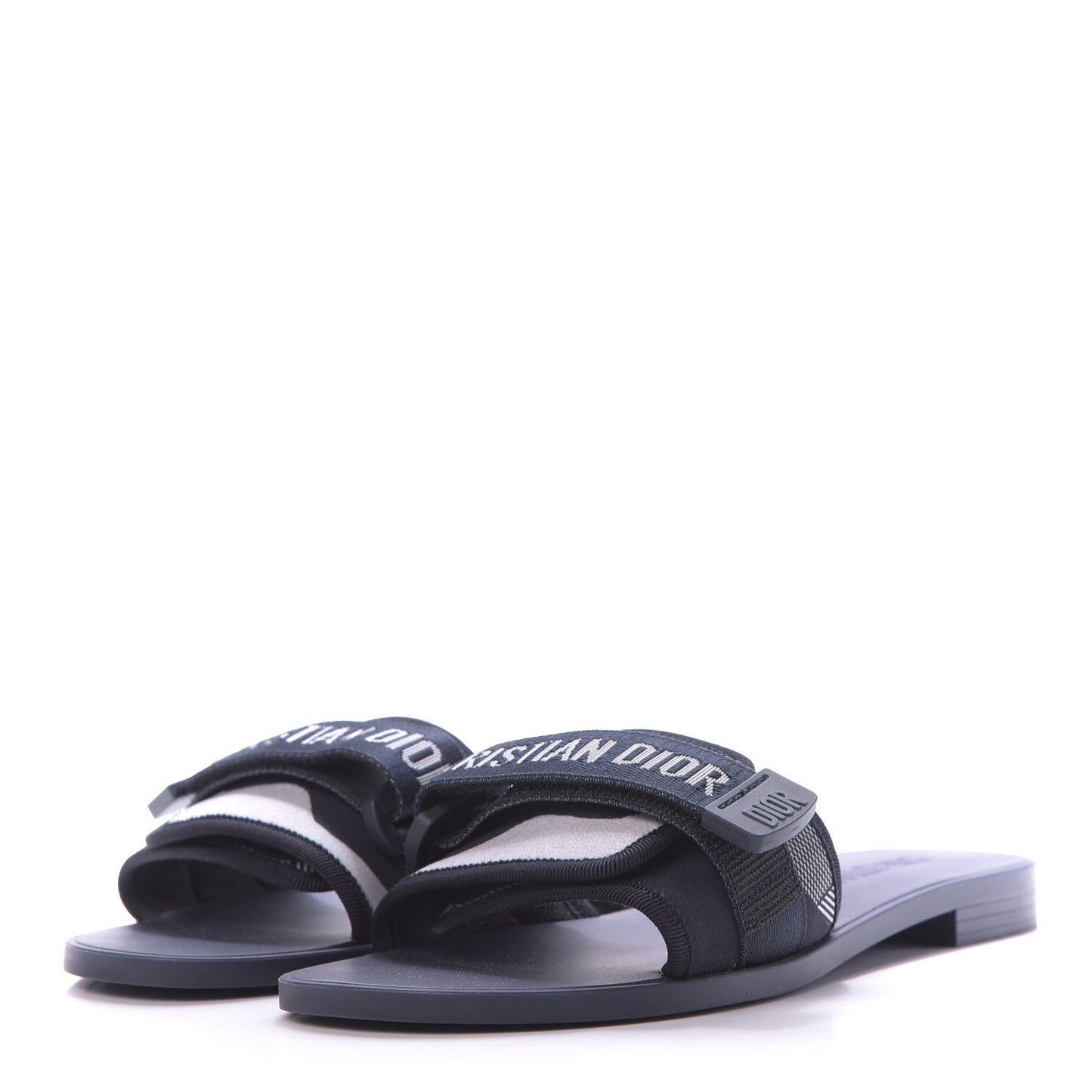 Canvas Dior(e)volution Mule Slide Sandals 39 Deep Blue