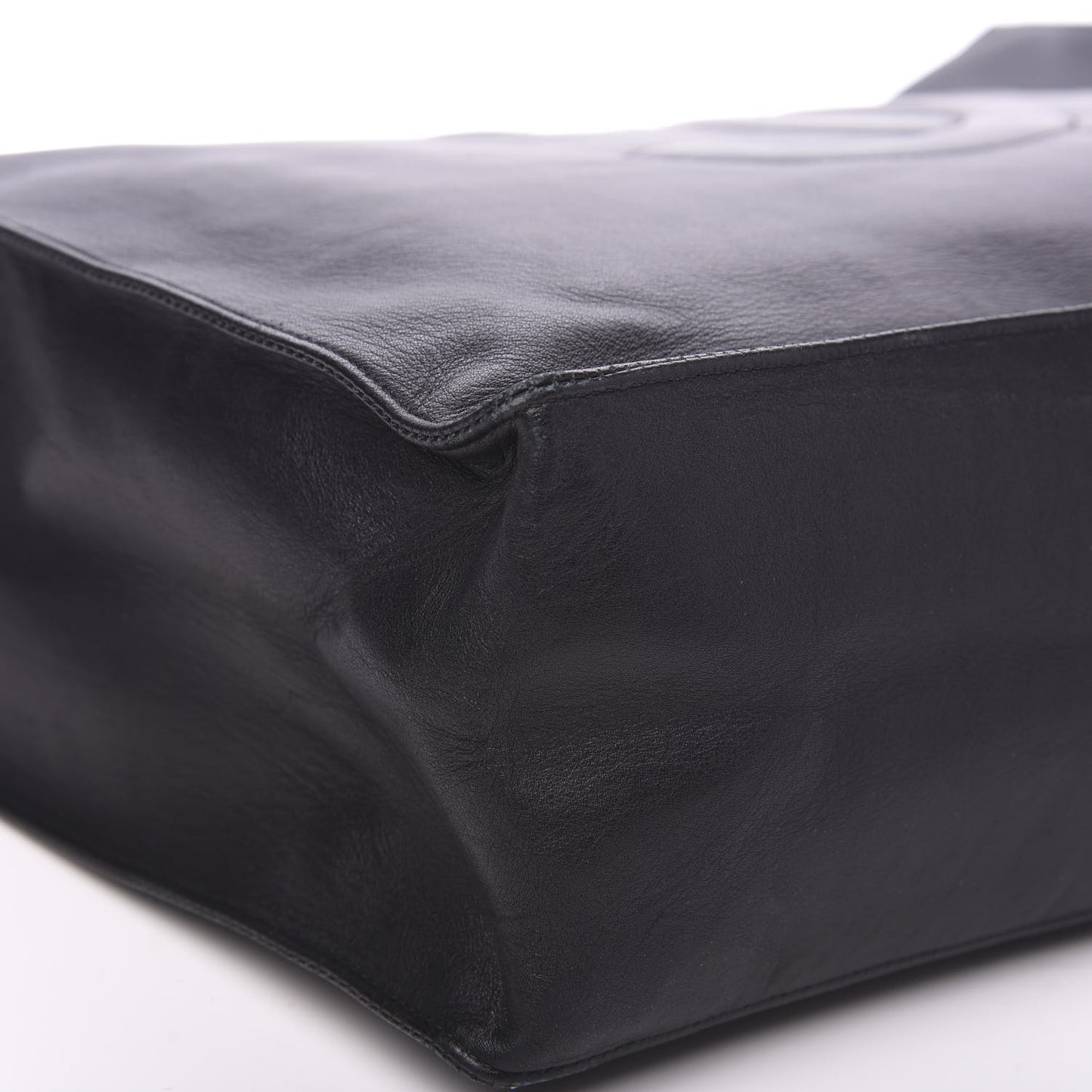 Lambskin CC Shoulder Bag Black