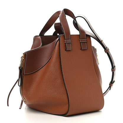Loewe Grained Calfskin Small Hammock Shoulder Bag Tan 2 of 8