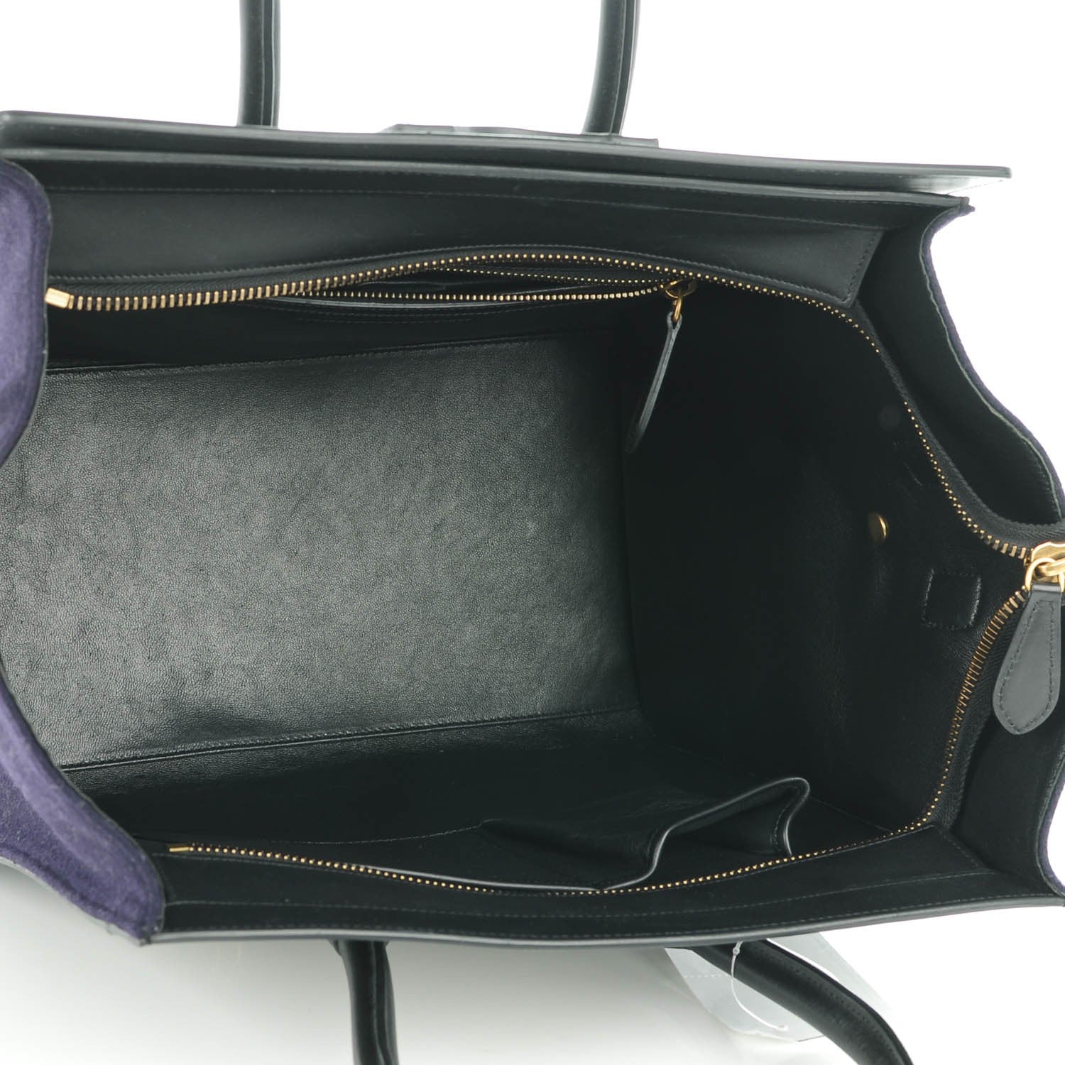 Celine Smooth Calfskin Felt Mini Tri-Color Luggage Khaki 5 of 8