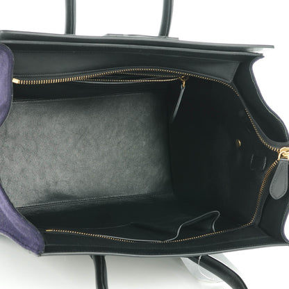 Celine Smooth Calfskin Felt Mini Tri-Color Luggage Khaki 5 of 8