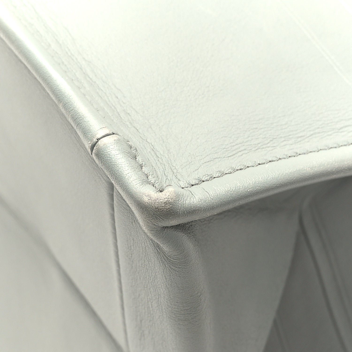 Christian Dior Calfskin Embossed Medium Book Tote Grey 11 of 11