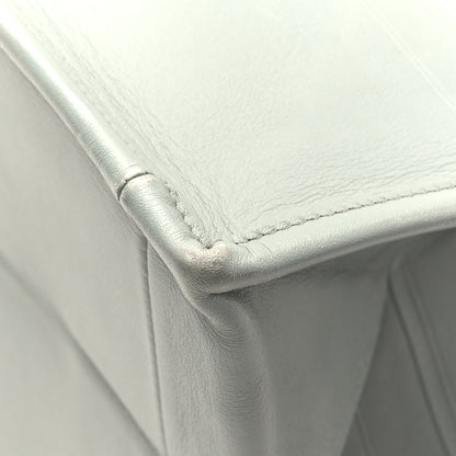 Christian Dior Calfskin Embossed Medium Book Tote Grey 11 of 11