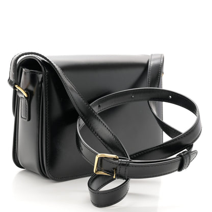 Celine Shiny Calfskin Teen Triomphe Black 3 of 12