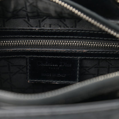 Christian Dior Patent Cannage Medium Lady Dior Black 6 of 11
