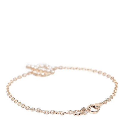 Hermes 18K Rose Gold Diamond Finesse Bracelet SH 3 of 5