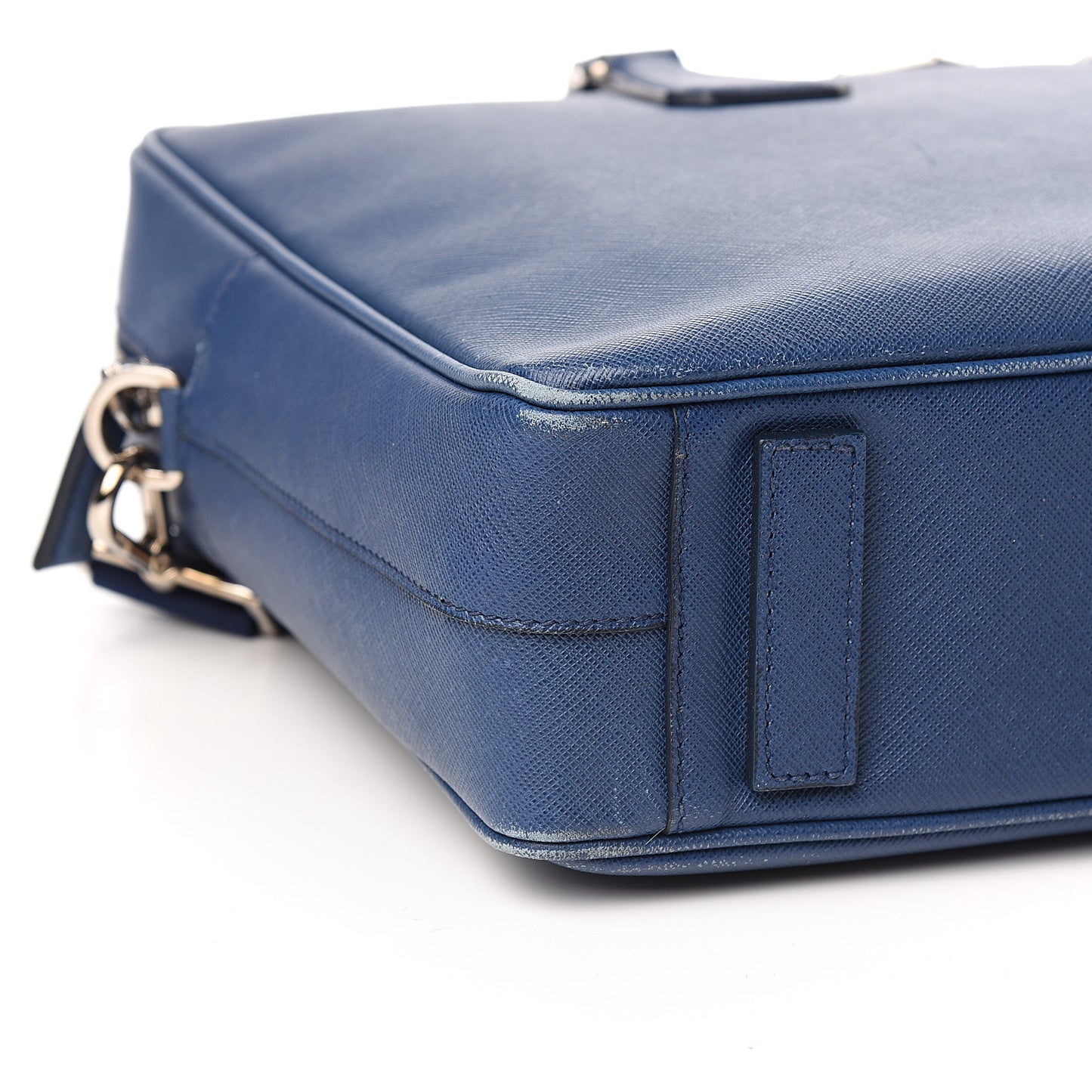 Saffiano Travel Briefcase Bluette