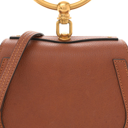 Chloe Calfskin Suede Small Nile Bracelet Bag Caramel 8 of 12