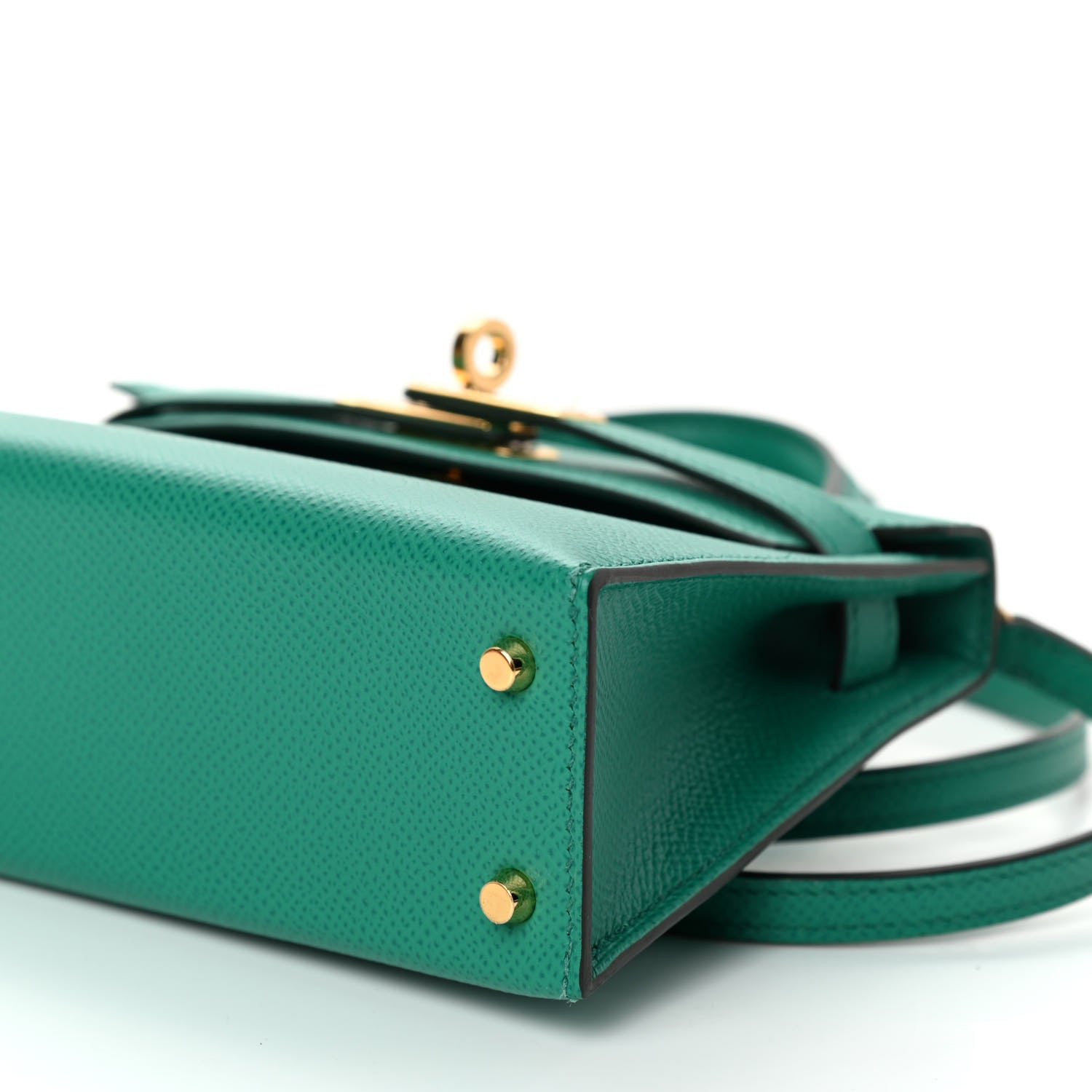 Hermes Epsom Mini Kelly Sellier 20 Vert Jade 9 of 10