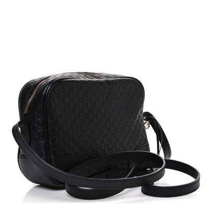 Gucci Microguccissima Mini Bree Messenger Bag Black 3 of 10