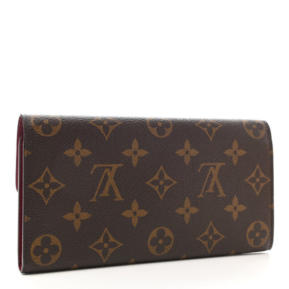 Louis Vuitton Monogram Emilie Wallet Fuchsia 3 of 8