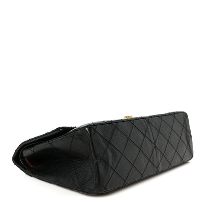 Chanel Aged Calfskin Quilted 2.55 Reissue 226 Flap Black 4 of 10