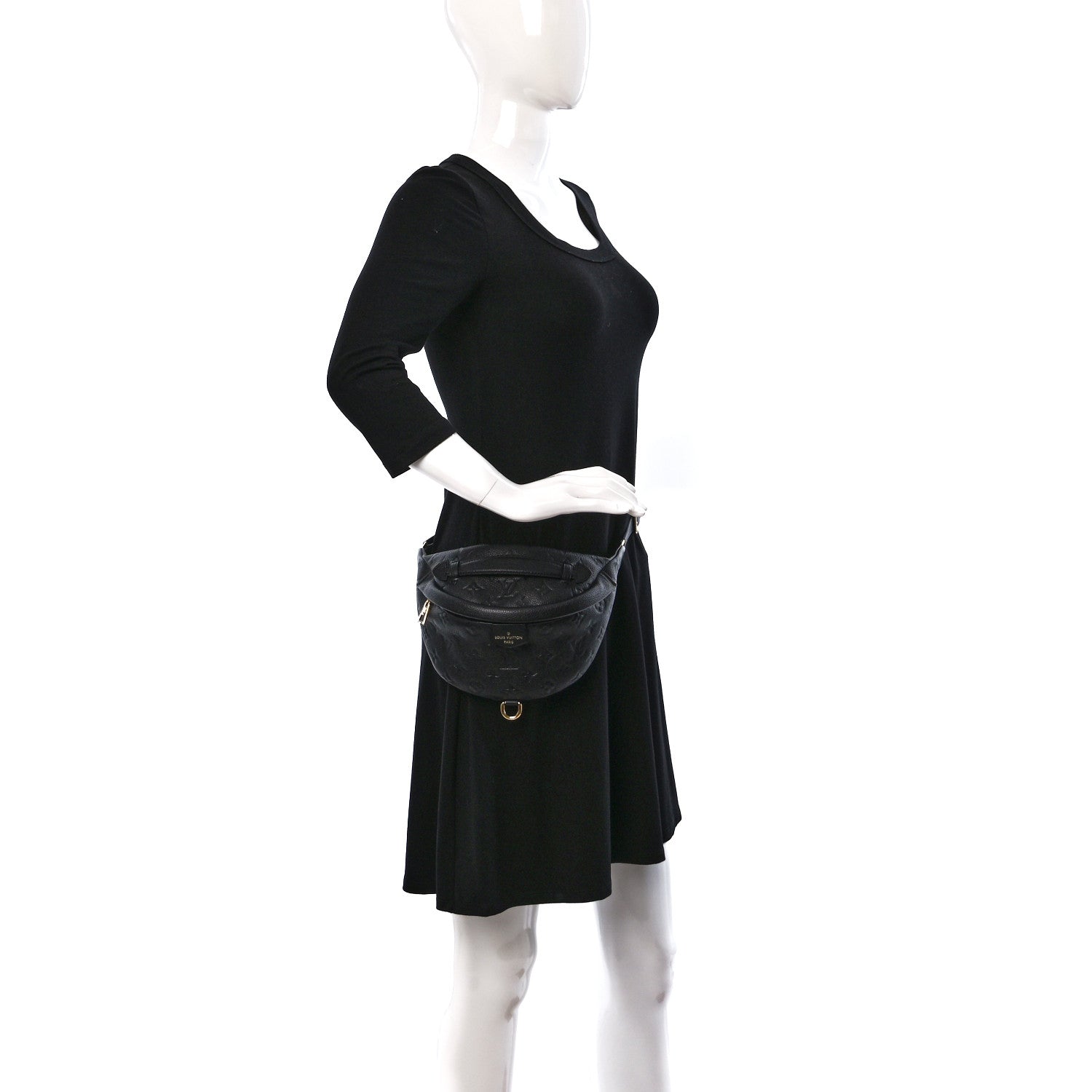 Louis Vuitton Empreinte BumBag Black 2 of 9