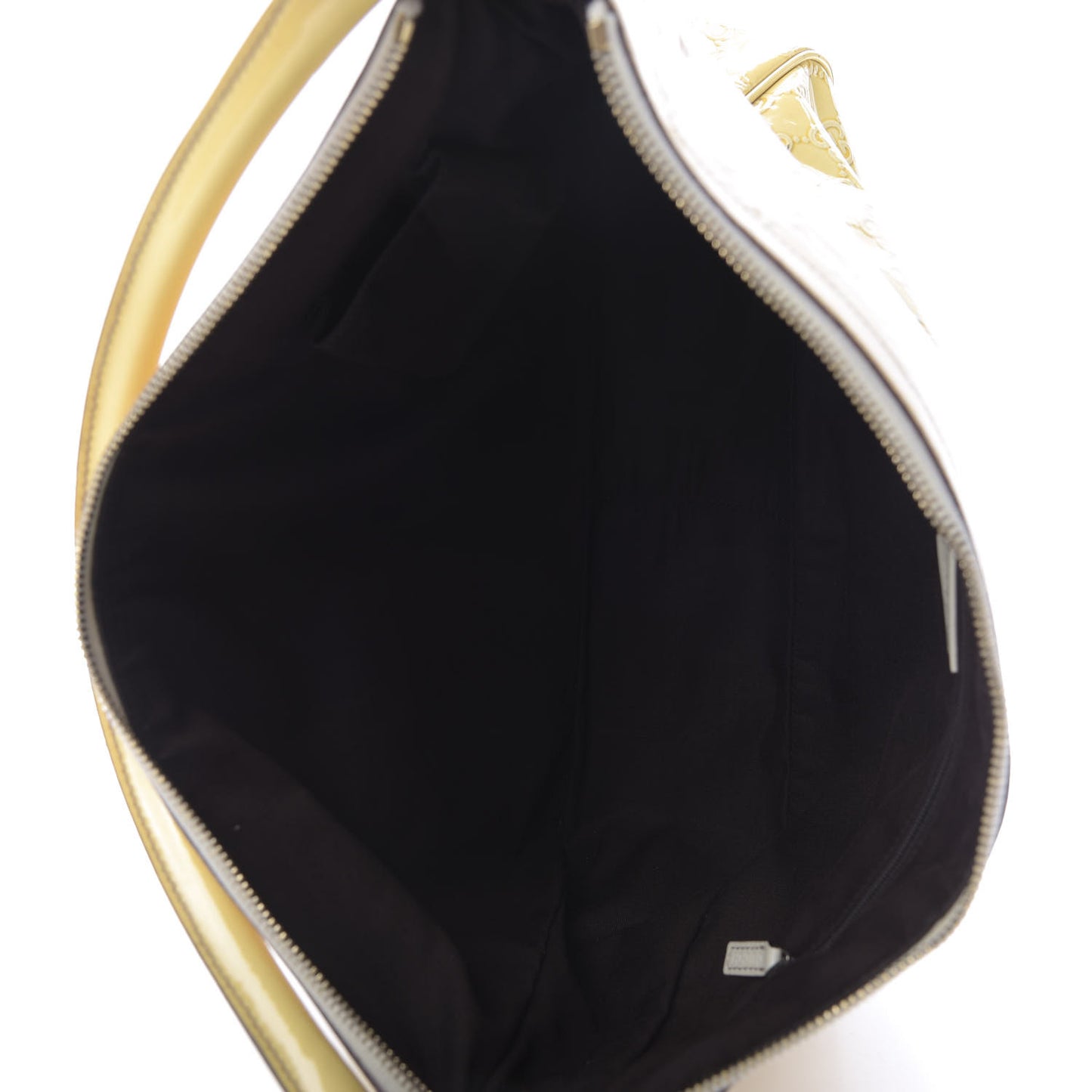 Patent Guccissima Pocket Hobo Yellow