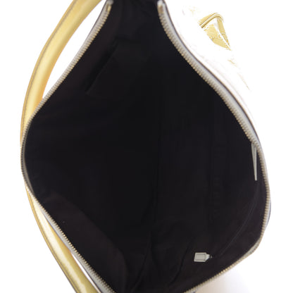 Gucci Patent Guccissima Pocket Hobo Yellow 5 of 15