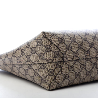 Gucci GG Supreme Monogram Medium Reversible Tote Beige Tobasco 7 of 16