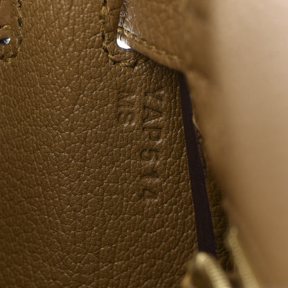 Hermes Togo Kelly Retourne 25 Bronze Dore 22 of 36