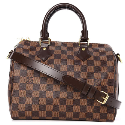 Louis Vuitton Damier Ebene Speedy Bandouliere 25 1 of 9