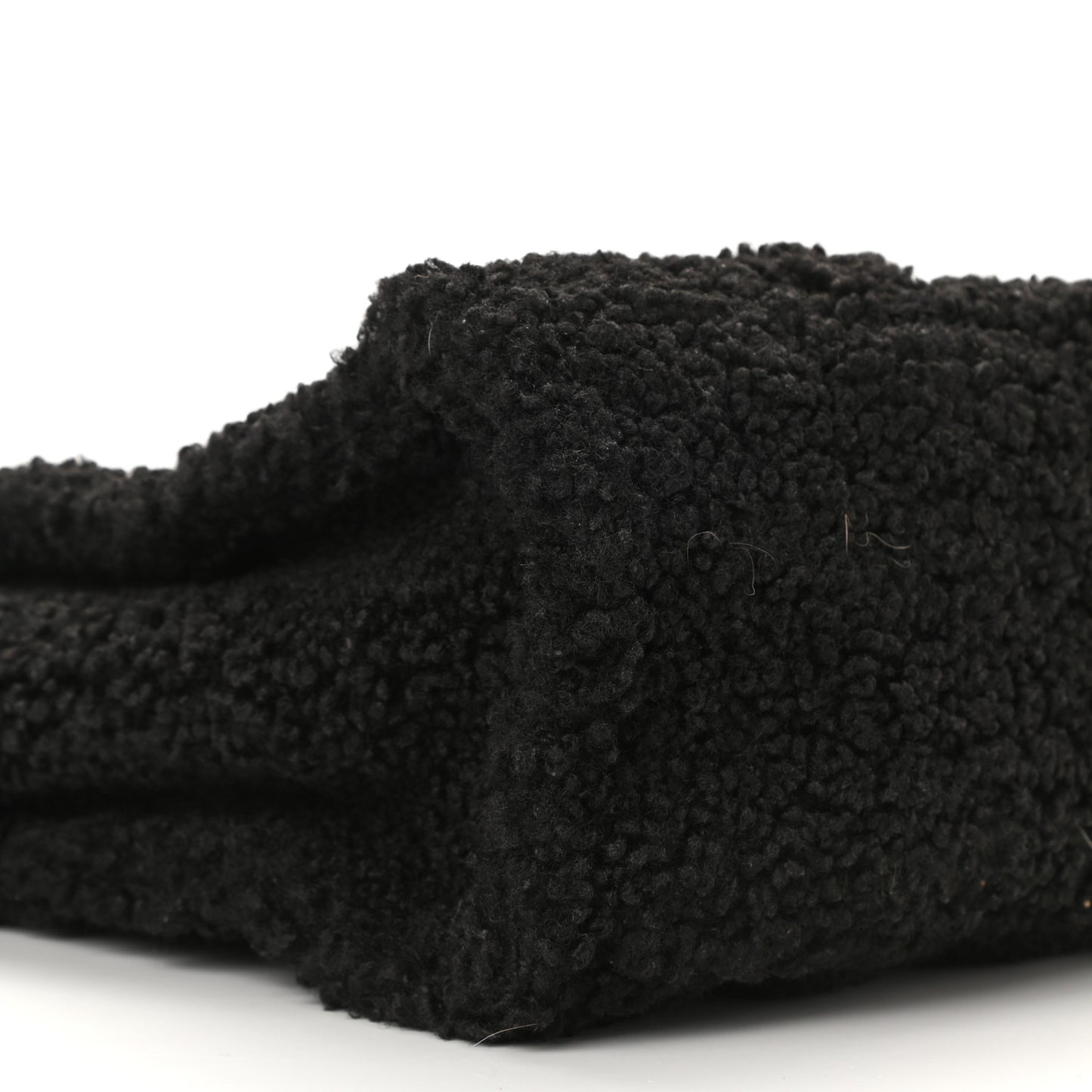 Polyester Cotton The Teddy Traveler Tote Bag Black