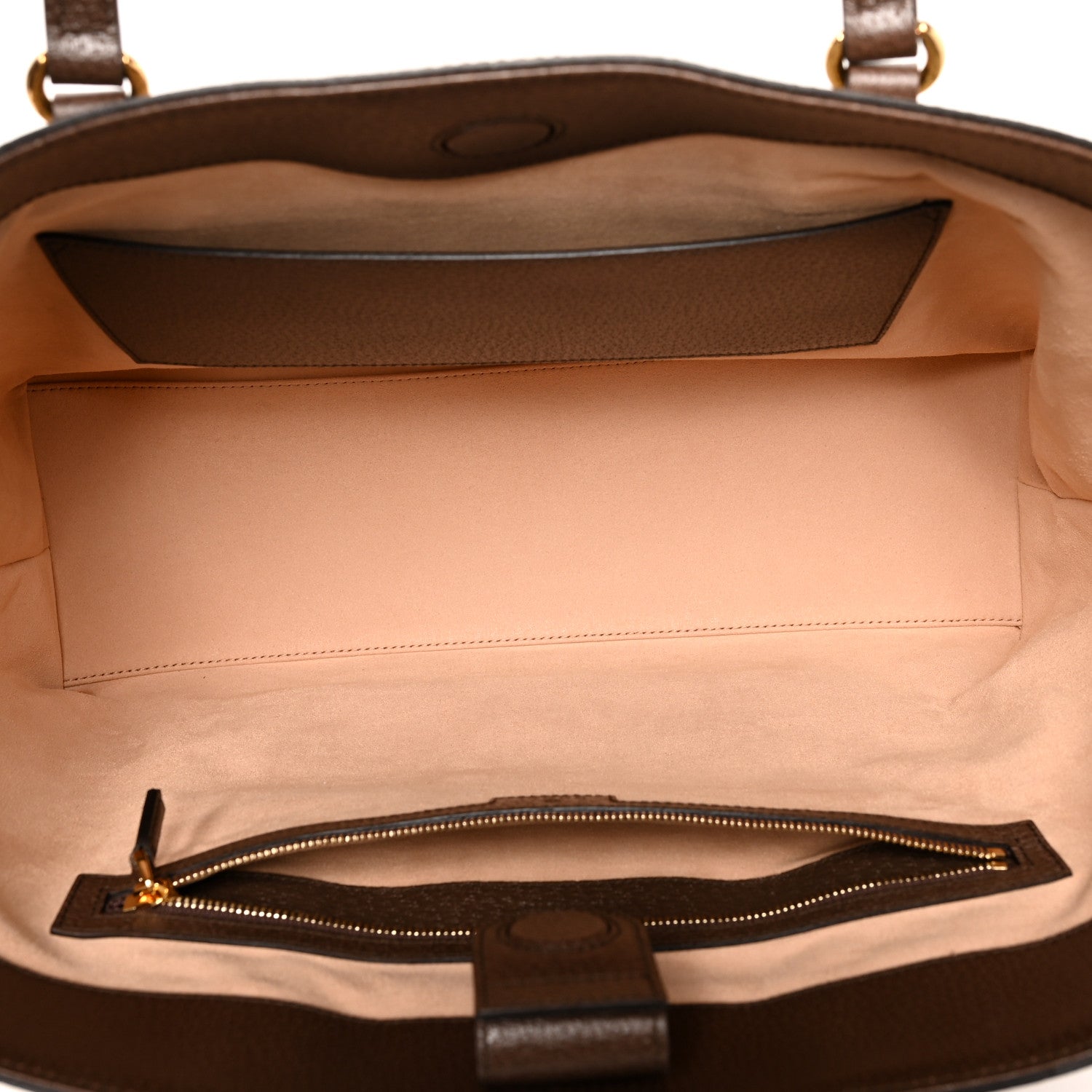 Gucci GG Supreme Monogram Medium Ophidia Shopping Tote Brown 5 of 10