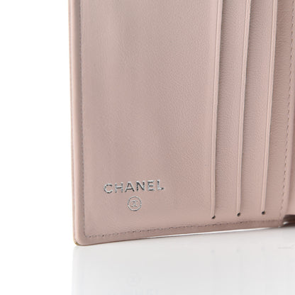 Chanel Caviar Sevruga French Compact Wallet Light Pink 6 of 7