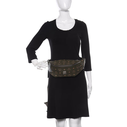 MCM Visetos Medium Belt Bag Sea Turtle 2 of 9