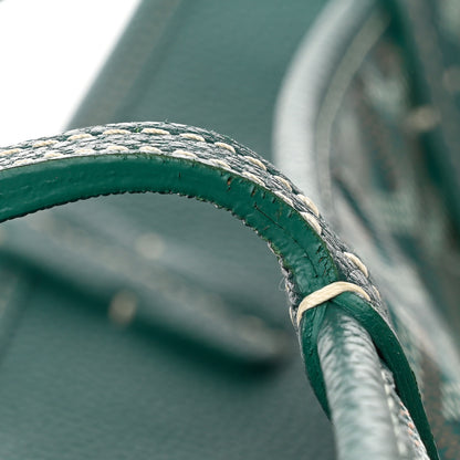Goyard Goyardine Sac Hardy Pet Carrier PM Green 11 of 11