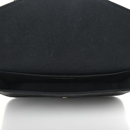 Louis Vuitton Empreinte Pochette Felicie Chain Wallet Black 5 of 5