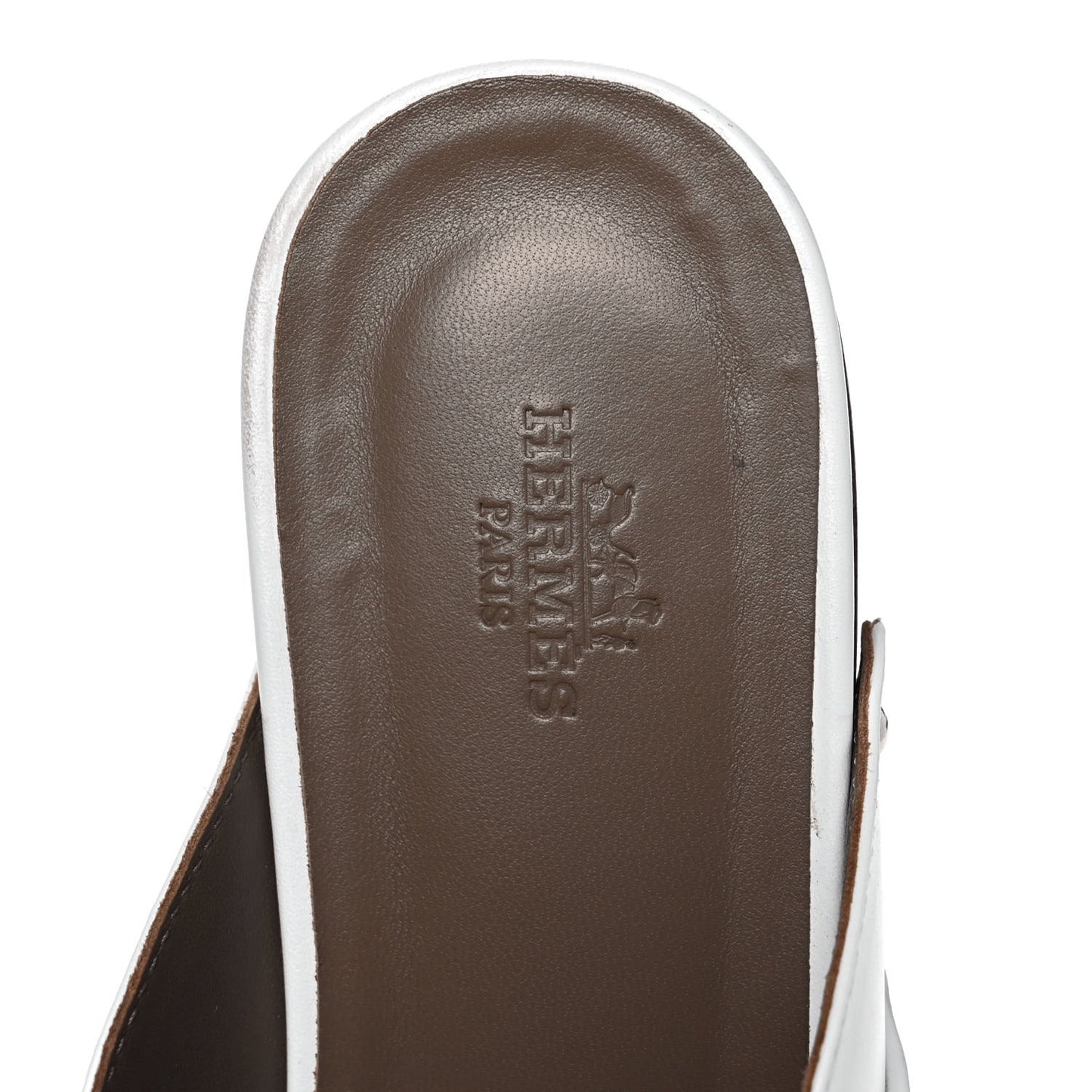Calfskin Carlotta Mules 37 White