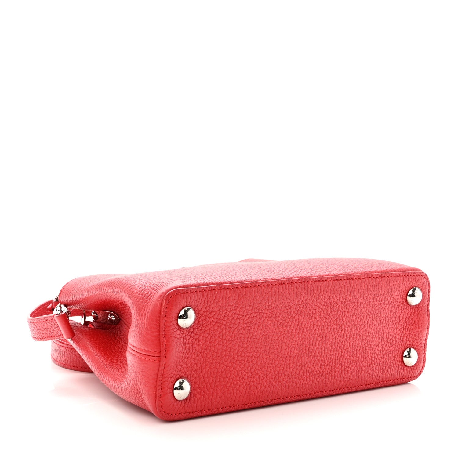 Louis Vuitton Taurillon Capucines BB Rubis 4 of 9