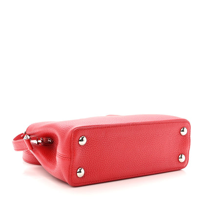 Louis Vuitton Taurillon Capucines BB Rubis 4 of 9