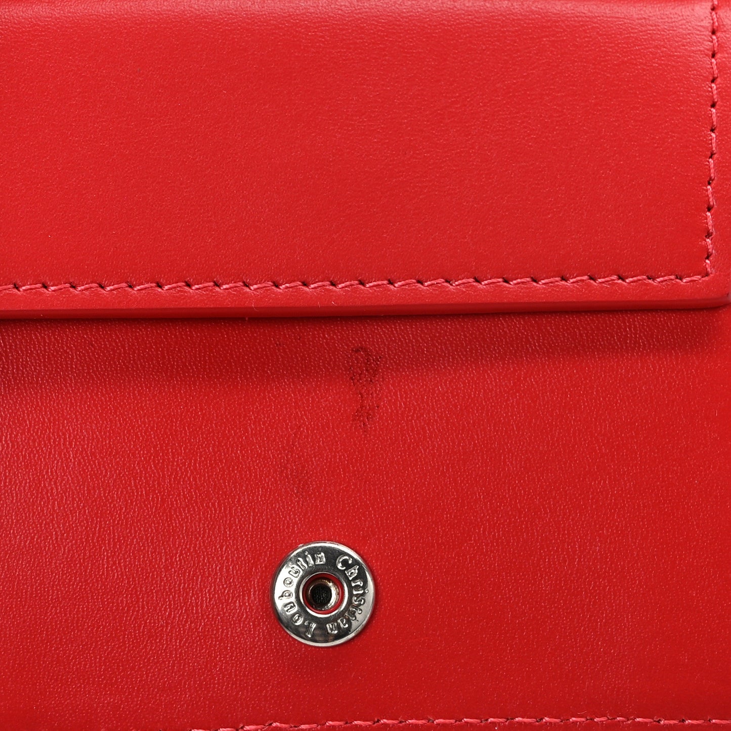 Calfskin Loubinthesky Panettone Palatin Wallet Ballerina